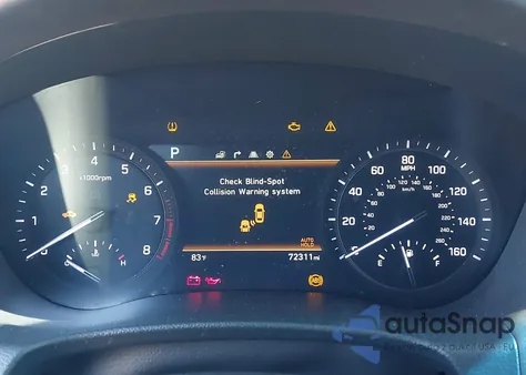 2019 Genesis G80 3.3T Sport из США, поврежденный, VIN KMHGN4JB3KU290992